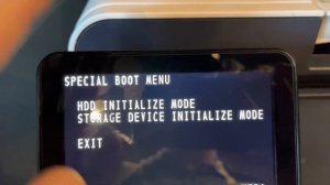 Firmware upgrade failed for Xerox