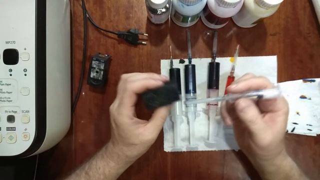 Как правильно заправить картриджи Canon Mp 270 смотреть онлайн