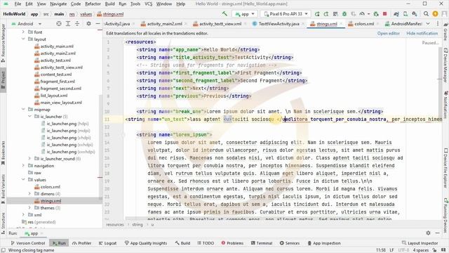 "Android Studio Tutorial: How to Underline Text in TextView - Step-by-Step Guide | #learnvibes