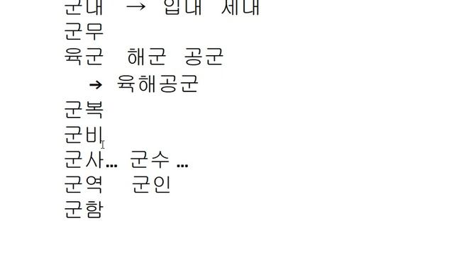 Иероглифика 130 - '군', '균'