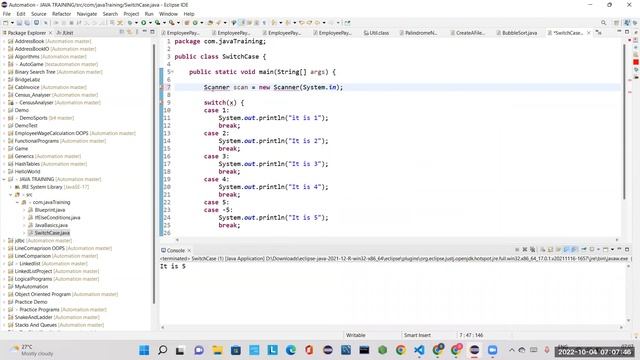 JAVA 8 FEATURES - Day-5 - SWITCH STATEMENT #java #java8 смотреть онлайн