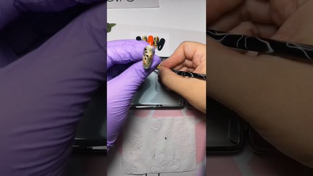 Pictură cu gel, design de toamnă смотреть онлайн