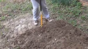 Торнадика. Ручной культиватор в работе