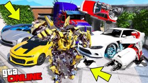 УГНАЛ КУЧУ ЧИТ ТАЧЕК ТРАНСФОРМЕРОВ У МАЖОРА ЗА 180 СЕКУНД! БИТВА ВОРОВ В GTA 5 ONLINE!