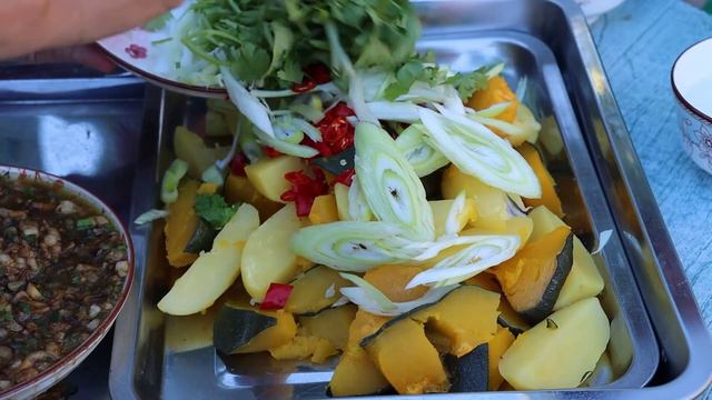 【百味大彭】这是一顿怀旧美食，从开始做到结束，把老妈看蒙了，全家都夸好吃