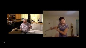 2020 Sir James Galway Masterclass- Reinecke Flute Concerto 1&2 Mov. - Sooah Jeon (12 yrs)