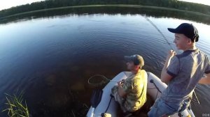 Рыбалка на озере Вуокса!