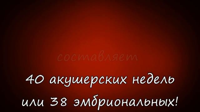 Календарь беременности: 1 неделя беременности! смотреть онлайн