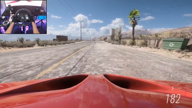 2013 McLaren P1 - Forza Horizon 5 | Logitech G923 gameplay