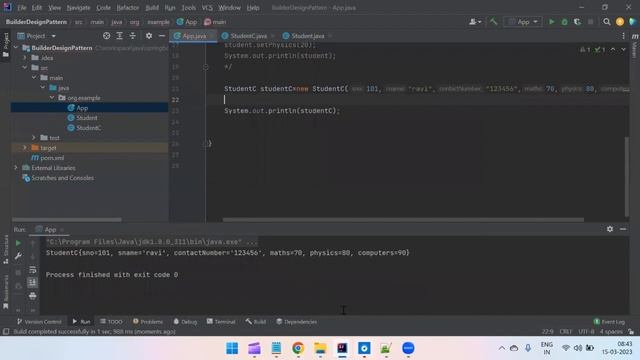Builder Design Pattern