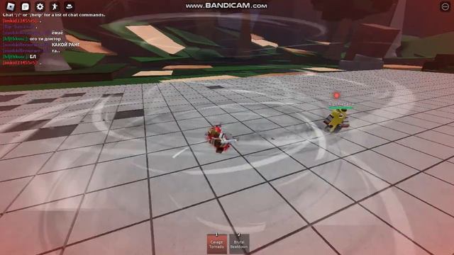 Как я играю в игре The Strongest Battlegrounds-Сильнейшие поля битвы (Роблокс-Roblox) смотреть онлайн