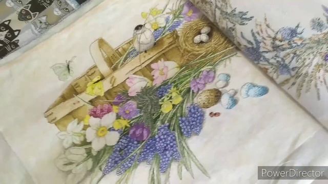 Вышивальная неделя 27 июня - 3 июля 2022 - ИЗ РУЛОНОВ НА ПЛЕЧИКИ - Два старта и финиш