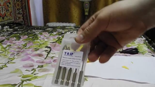 Свёрла по кафелю, набор. Распаковка товаров из Китая 2016. смотреть онлайн