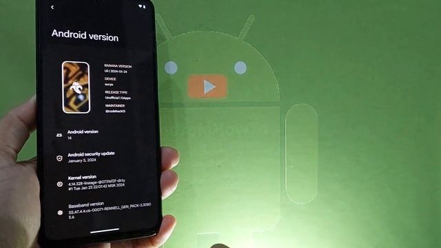 BananaDroid Unofficial for Poco X3 Android 14 ROM Update: 240124