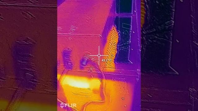 IR imaging Flir CAT S61 , step down transformer 400/240 V , core overtemperature 99.9 ! смотреть онлайн