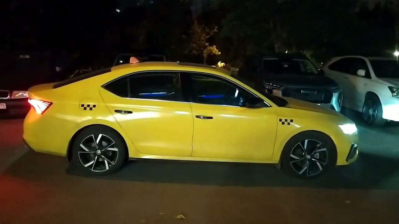Шкода Октавия А8! NEW!!! Яндекс такси. Опять филоню!