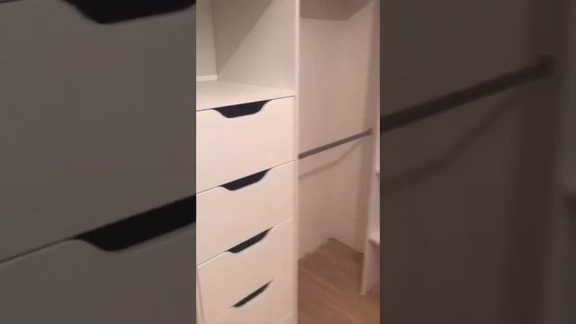 Гардеробная на заказ недорого!
