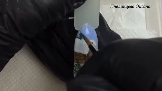 Зимний пейзаж смотреть онлайн