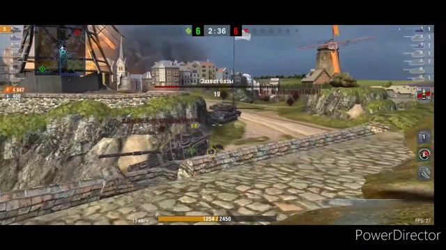 WoT Blitz: Встречный бой за 330k серебра. Как фармить серебро в бою? #wotblitz