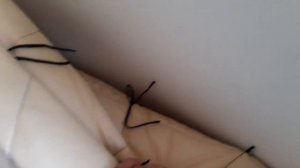 Перетяжка П-образного дивана! Надеваем чехол и делаем утяжки на угловой подушке! Оренбург8987792000