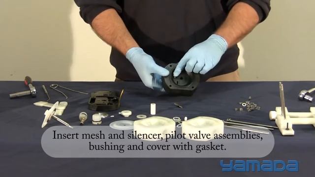 Мембранные насосы с пневмоприводом Yamada серии NDP 5 смотреть онлайн