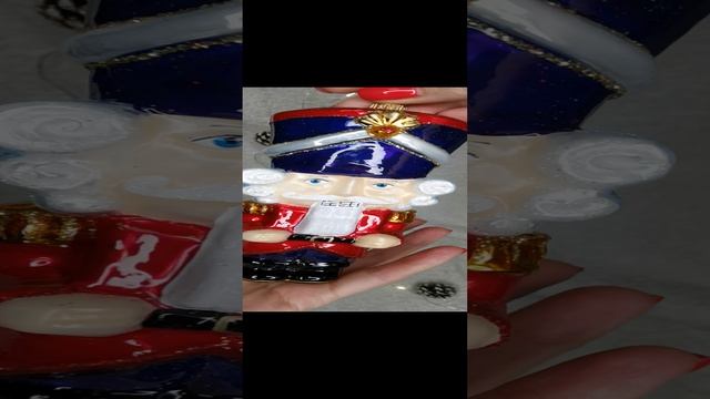 Арт. A2429   Распаковка Формовая игрушка из Польши «Щелкунчик»