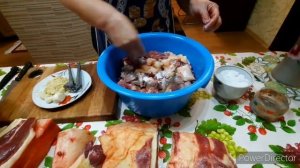 Как я готовлю казы из конины! Весь процесс приготовления