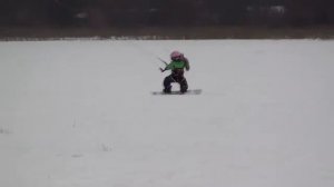 Зимний кайтинг :)