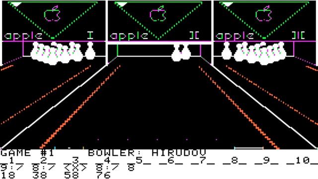 Apple Bowl (1979) Apple Computer (Apple2)