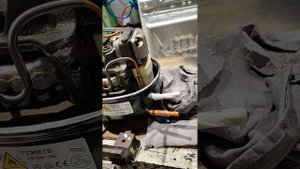 ремонт компрессора холодильника Beko, GMCC SZ90 клин-расклин