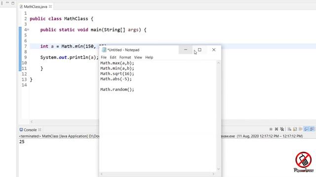 Java Math Class Methods & Functions | Java Tutorial For Beginners In Hindi 2020