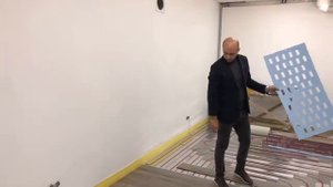 Система cухого теплого пола Alfamix. Теплый пол без стяжки.