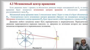 ТММ 4.3, 4.4. Мгновенный центр вращения. Цели и задачи кинематического анализа. wmv