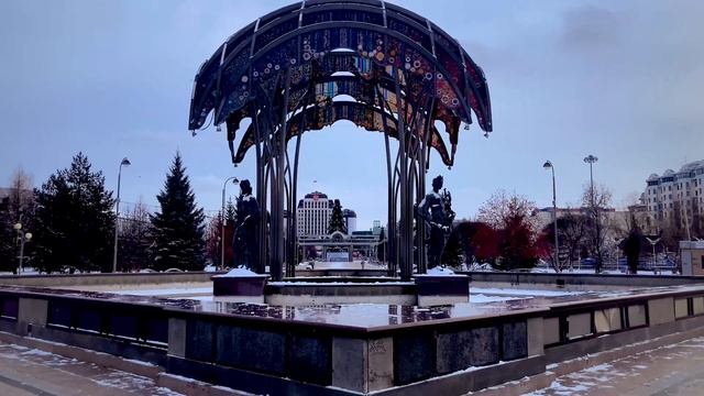 Тюмень. цветной бульвар | iPhone se 2020 cinematic: Tyumen. Russia | прогулка по центру Тюмени.