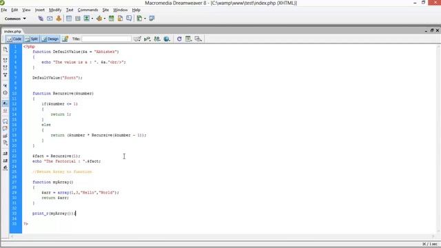 What are the Built-in functions in PHP