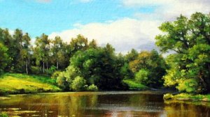 Летние пейзажи художника Алексея Сычева