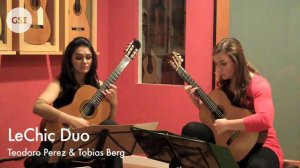 Albeniz 'Cordoba' for 2 guitars played Duo LeChic