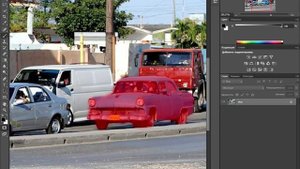 Размытие фона вокруг объекта на фото в Adobe Photoshop