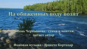На обиженных воду возят. Любовь Чернышова - стихи и монтаж, читает автор. Фон - Эрнесто Кортазар