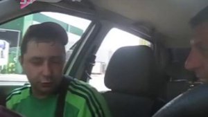 "Василек, василек..." Водитель в неадеквате