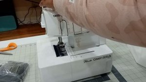 Brother Coverstitch 2340CV Unboxing New Equipment For My Small Business