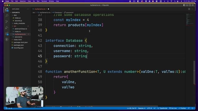 Generic Classes in Typescript
