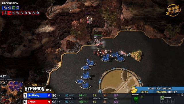 JimRising vs Crown - ZvT | Copa Hyperion #12 | Biweekly LatAm StarCraft 2 Tournament смотреть онлайн