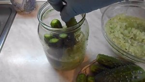 Жаль что в холодильнике мало места.Огурцы в огурцах на зиму. Очень простой рецепт.