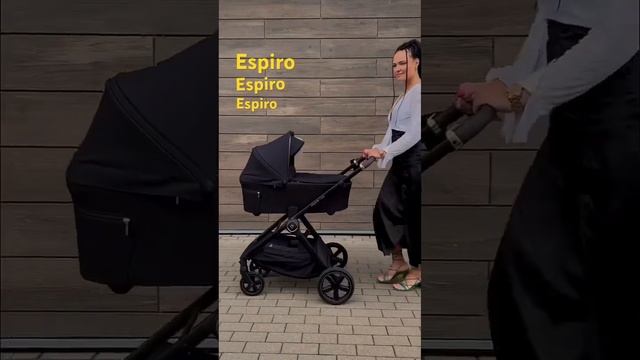 Черные коляски - особый шик ? Espiro Miloo•Espiro Yoga• Espiro Only
