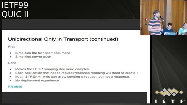 IETF99-QUIC-20170721-0930 смотреть онлайн