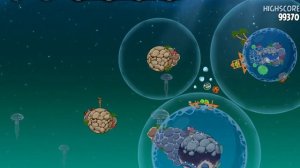 Angry Birds Space Прохождение Pig Dipper. Уровень 6-26