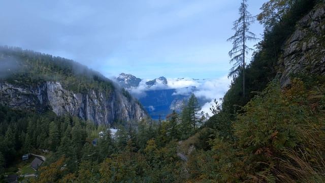 Obertraun  (Austria) - восхождение на высоту, ледяная пещера