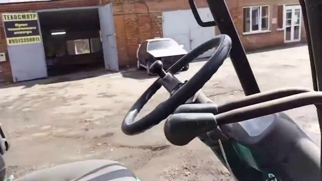 Погрузчик вилочный Коматсу fb 15-12 экспресс-обзор от Максима Климова смотреть онлайн