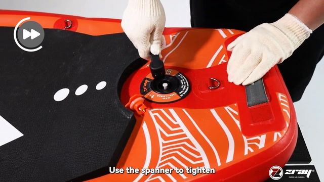 Valve tightening of Zray SUP board смотреть онлайн